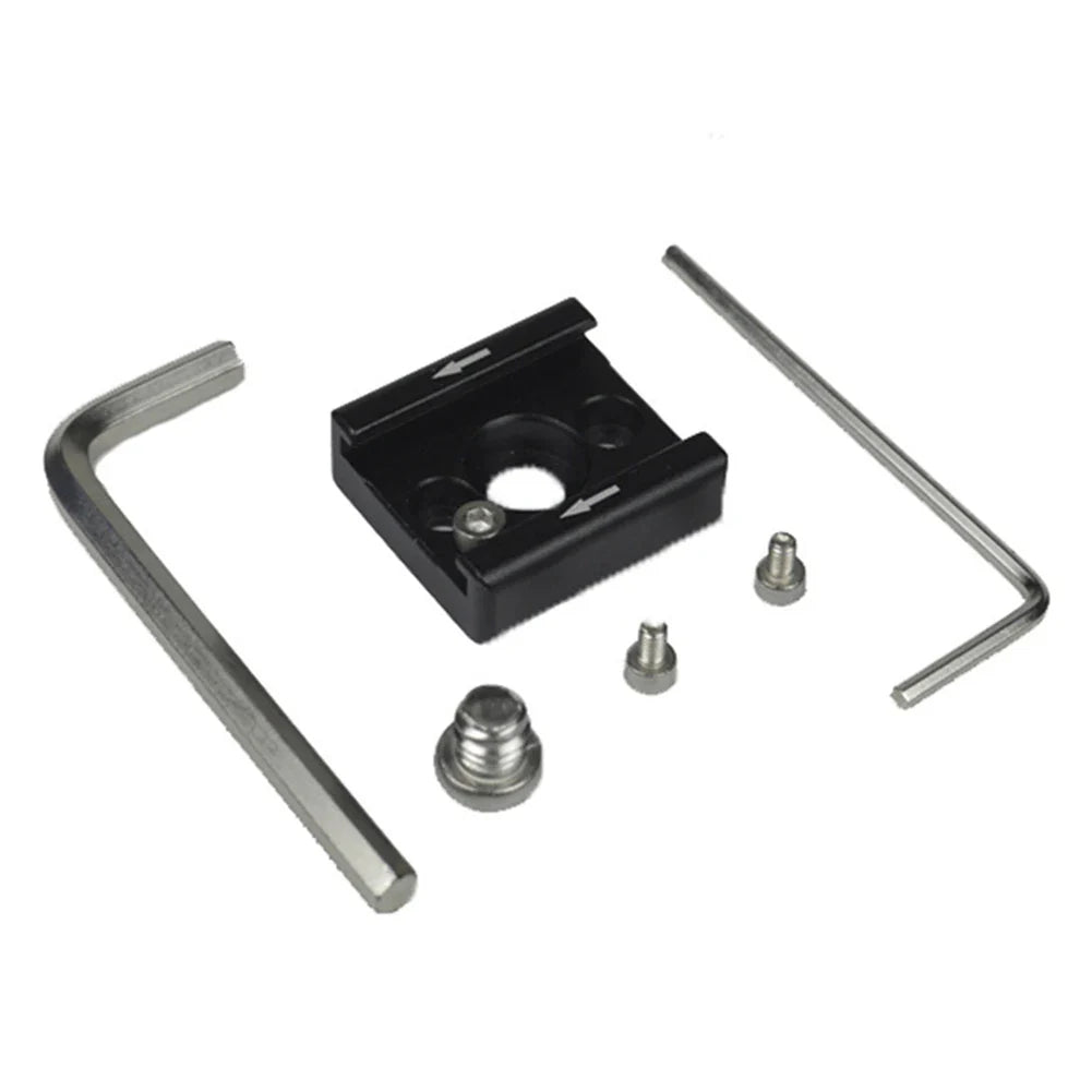 1/4" Cold Shoe Mount Adapter for DSLR Camera Rig & Flash