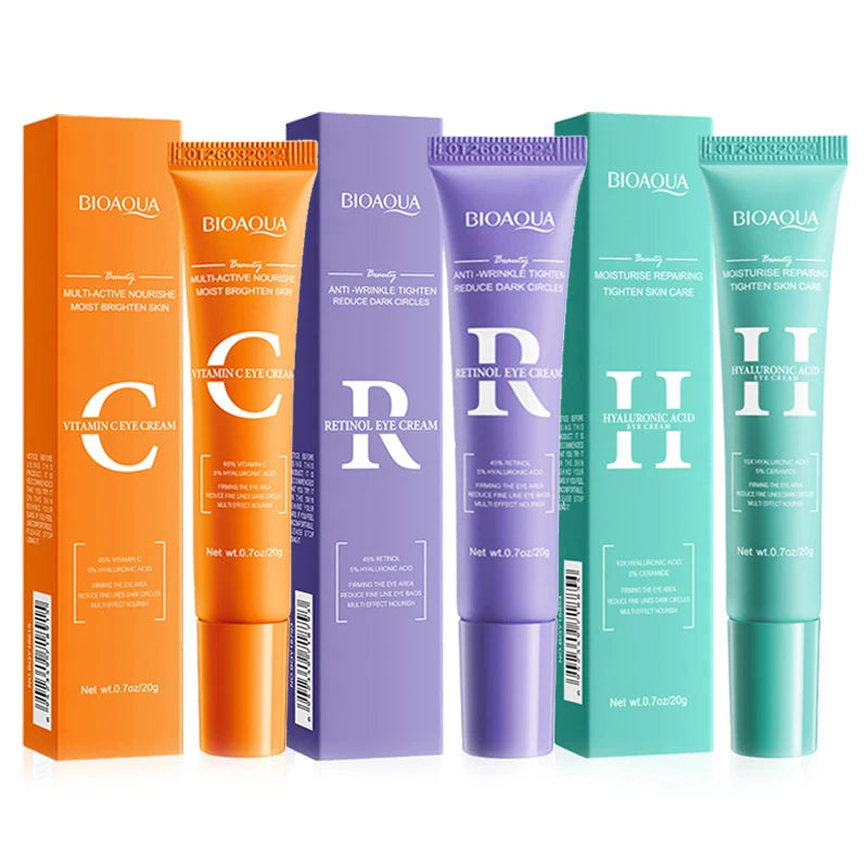 BIOAQUA Vitamin C Retinol Eye Cream – Dark Circles & Anti-Aging
