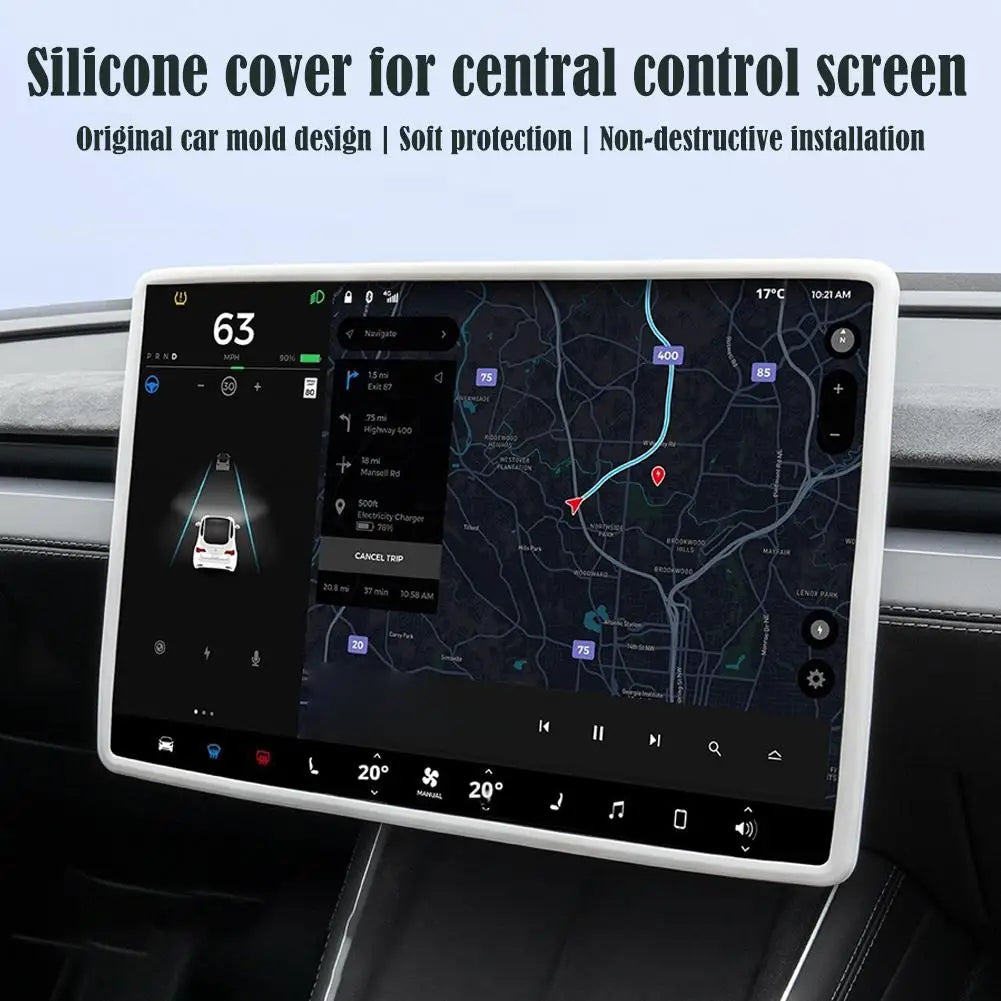 Tesla Model Y Juniper 2026 16" Screen Protector Frame Cover