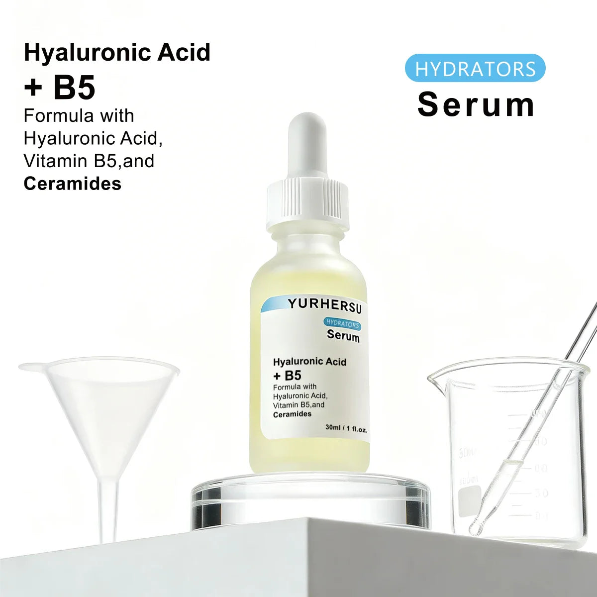 Hyaluronic Acid 2% + B5 Face Serum – Deep Hydration 30ml