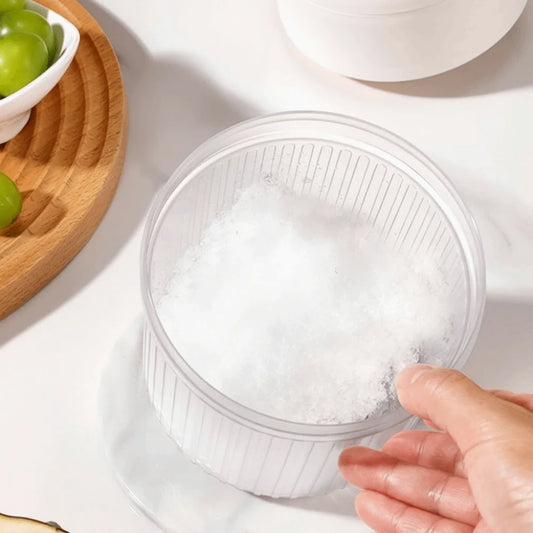 Manual Hand Crank Ice Crusher | Portable Shaved Ice Maker Manual Ice Crusher Peaceful Pleasures Health and Wellness
