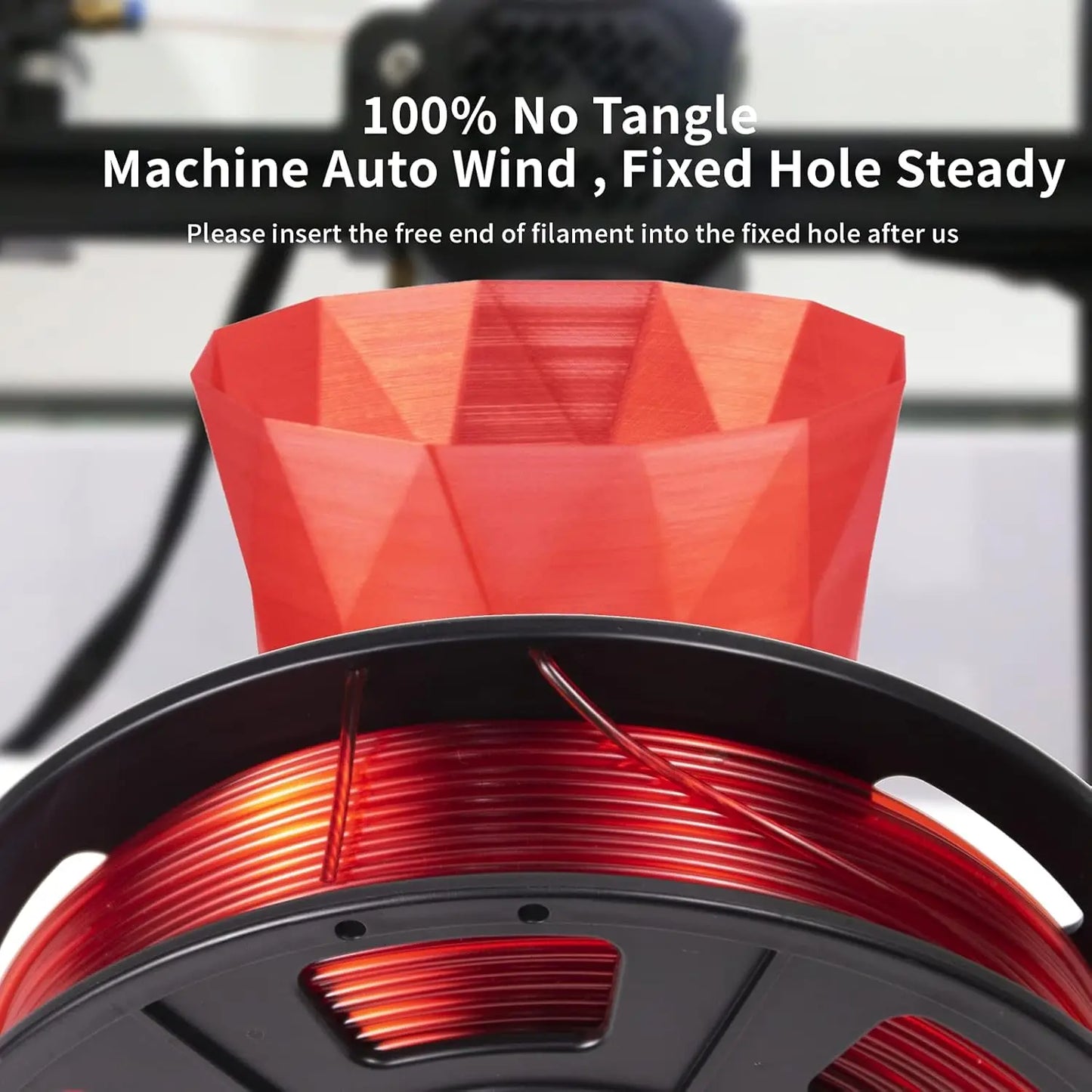 DINGSUN 3D PETG Filament 1.75mm | 500mm/s High-Speed Multicolor