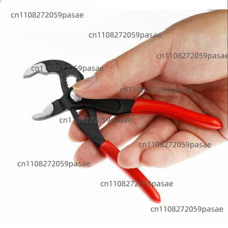 5" Mini Water Pump Pliers – Adjustable Push Button EDC Wrench
