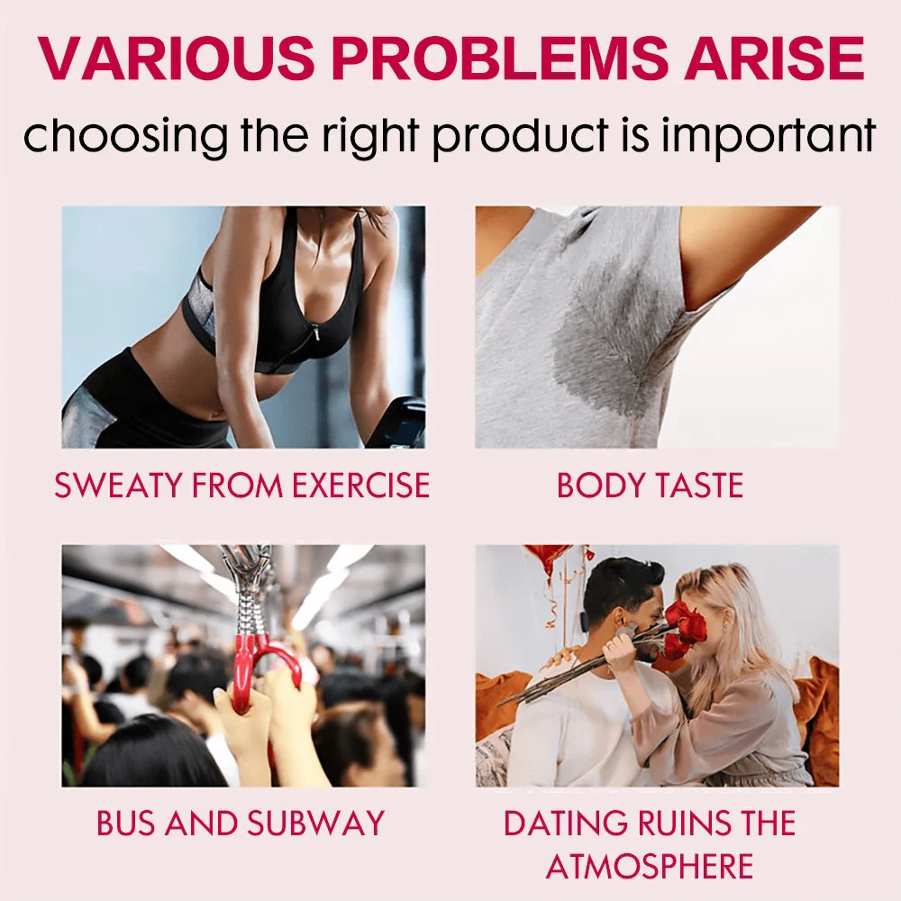 SUYARUN Rose Deodorant Stick – Hands, Feet & Armpits Freshness