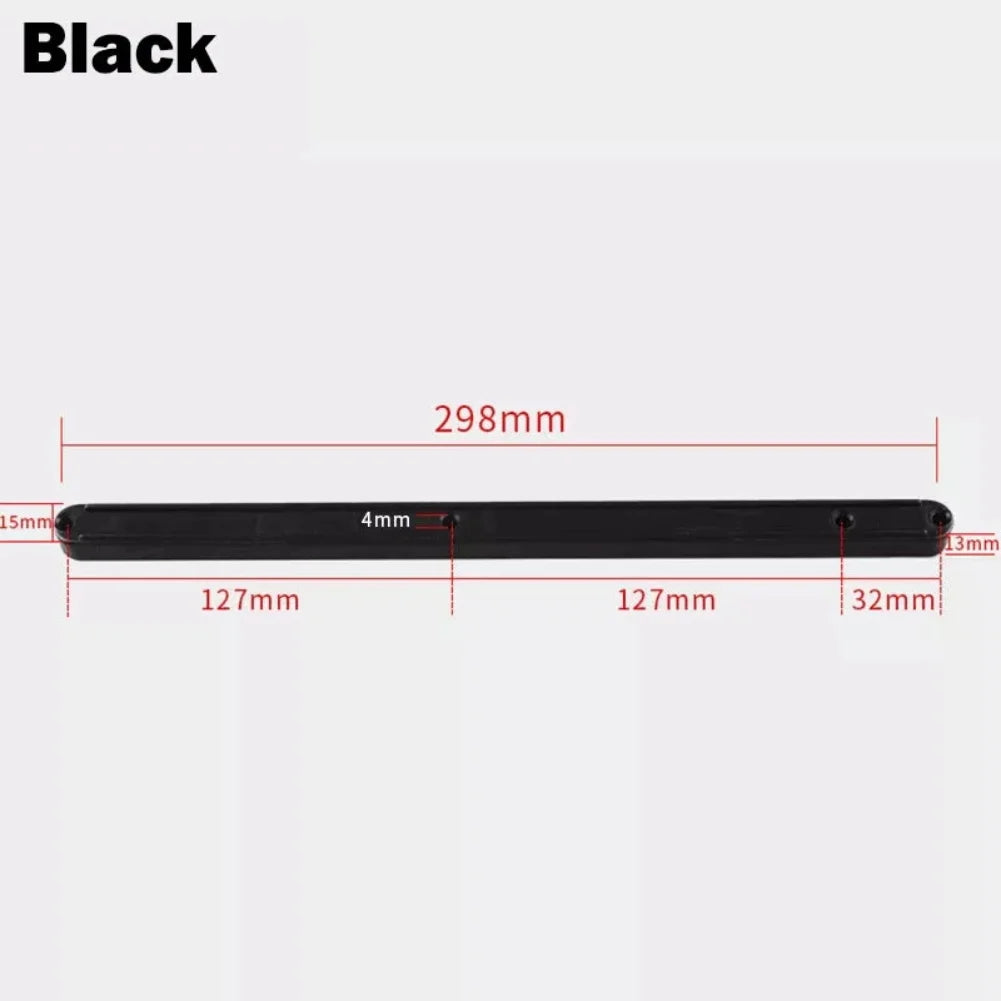 10-Pack 298mm Plastic Drawer Slide Runners – Wardrobe Guide Rails