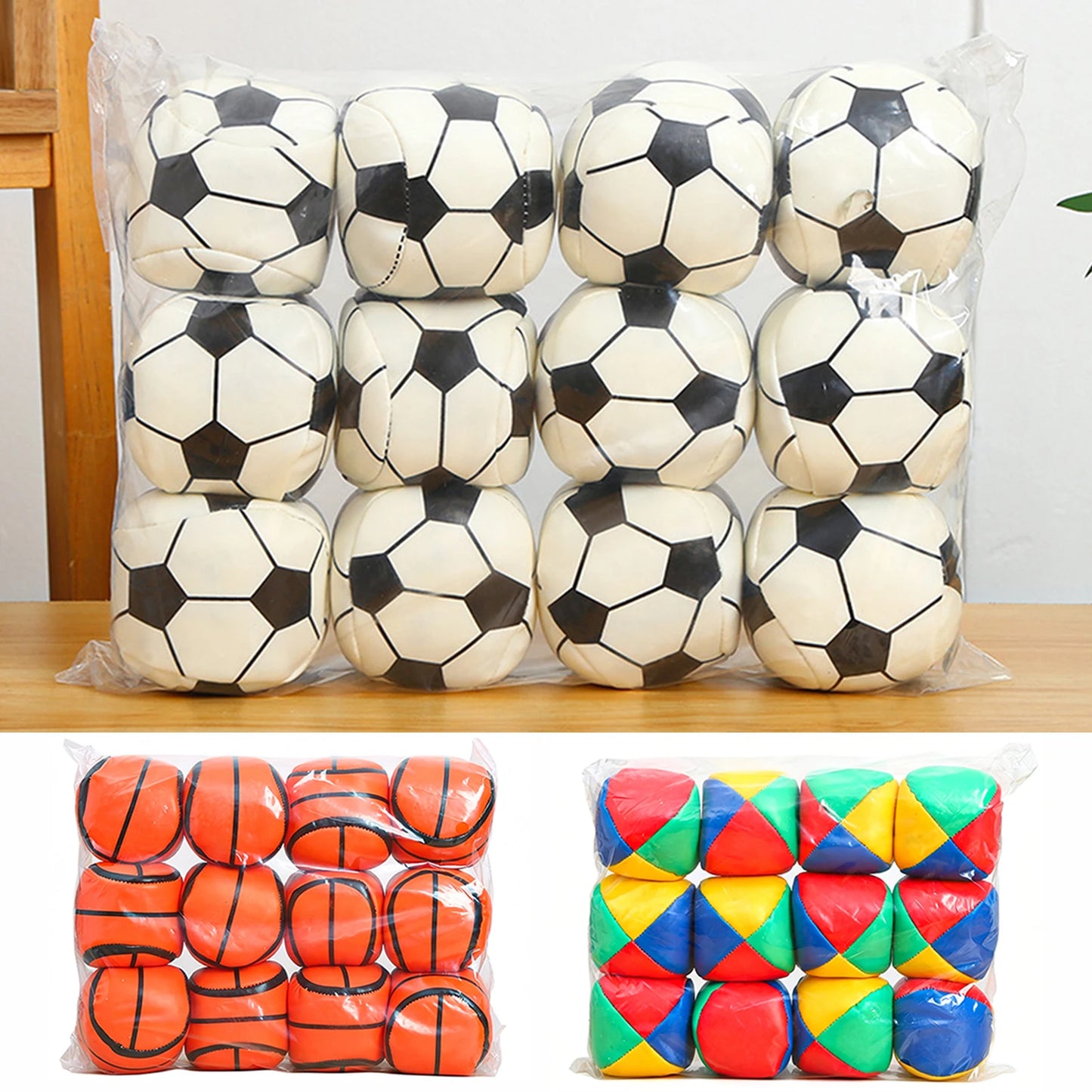 PU Leather Kids Bean Bags Set of 12 – Tossing & Throwing Game