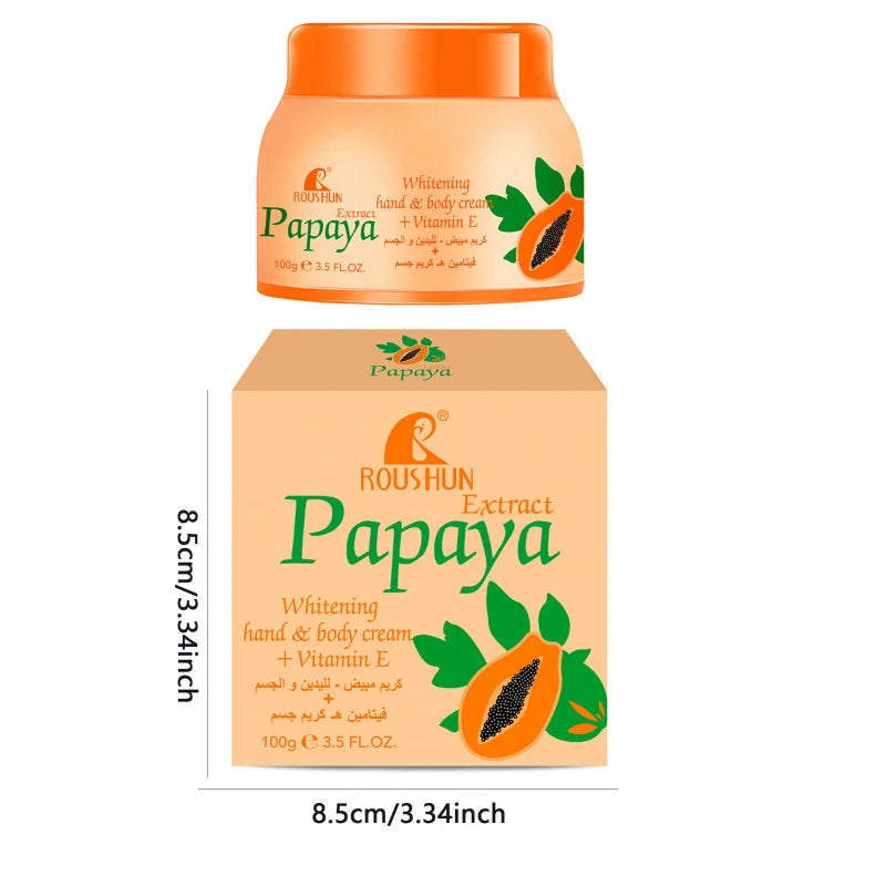 ROUSHUN Papaya Facial Moisturizing Cream – Unisex Daily Care