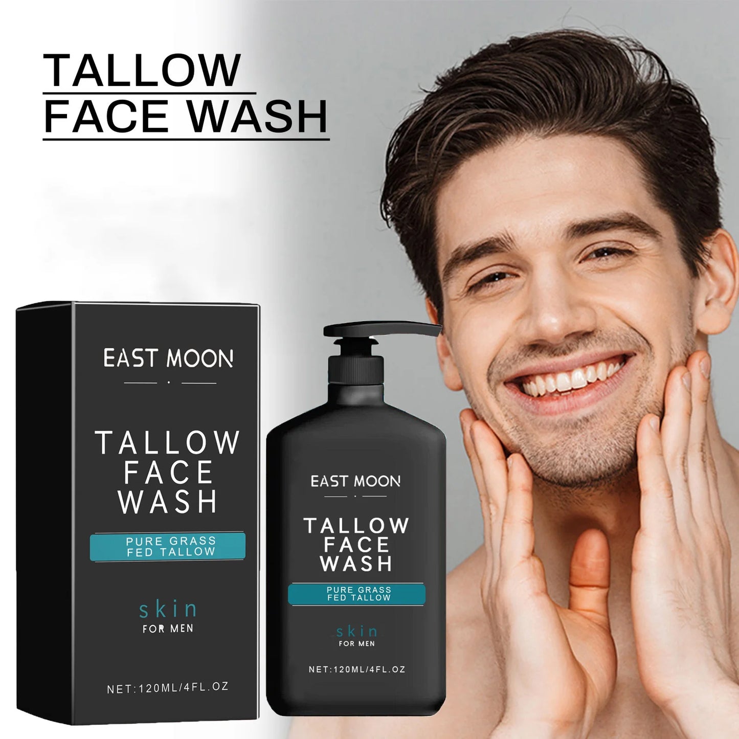 Men's Deep Cleansing Face Wash – Oil Control & Acne Care