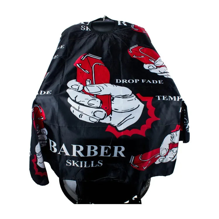Professional Hairdresser Hair Cutting Gown, Hairdressing Pattern Apron, Polyester Cape, New Haircut Hairdresser Barber Cloth Peaceful Pleasures Health and Wellness