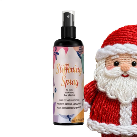Fabric Stiffener Spray 100ml – Crochet, Lace & Hat Hardener Fabric Stiffener Spray Peaceful Pleasures Health and Wellness