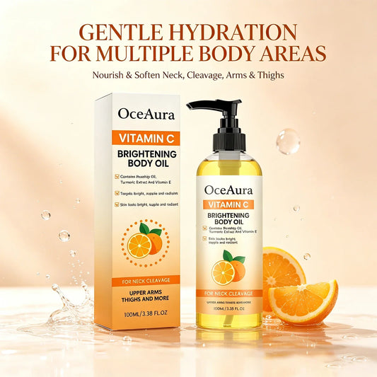 Vitamin C Body Oil – Turmeric & Rosehip Brightening 100ml Brightening Body Oil Oasis Select
