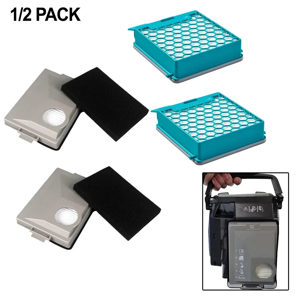 Carbon & HEPA Filter Set for Miele Blizzard CX1 & Boost CX1