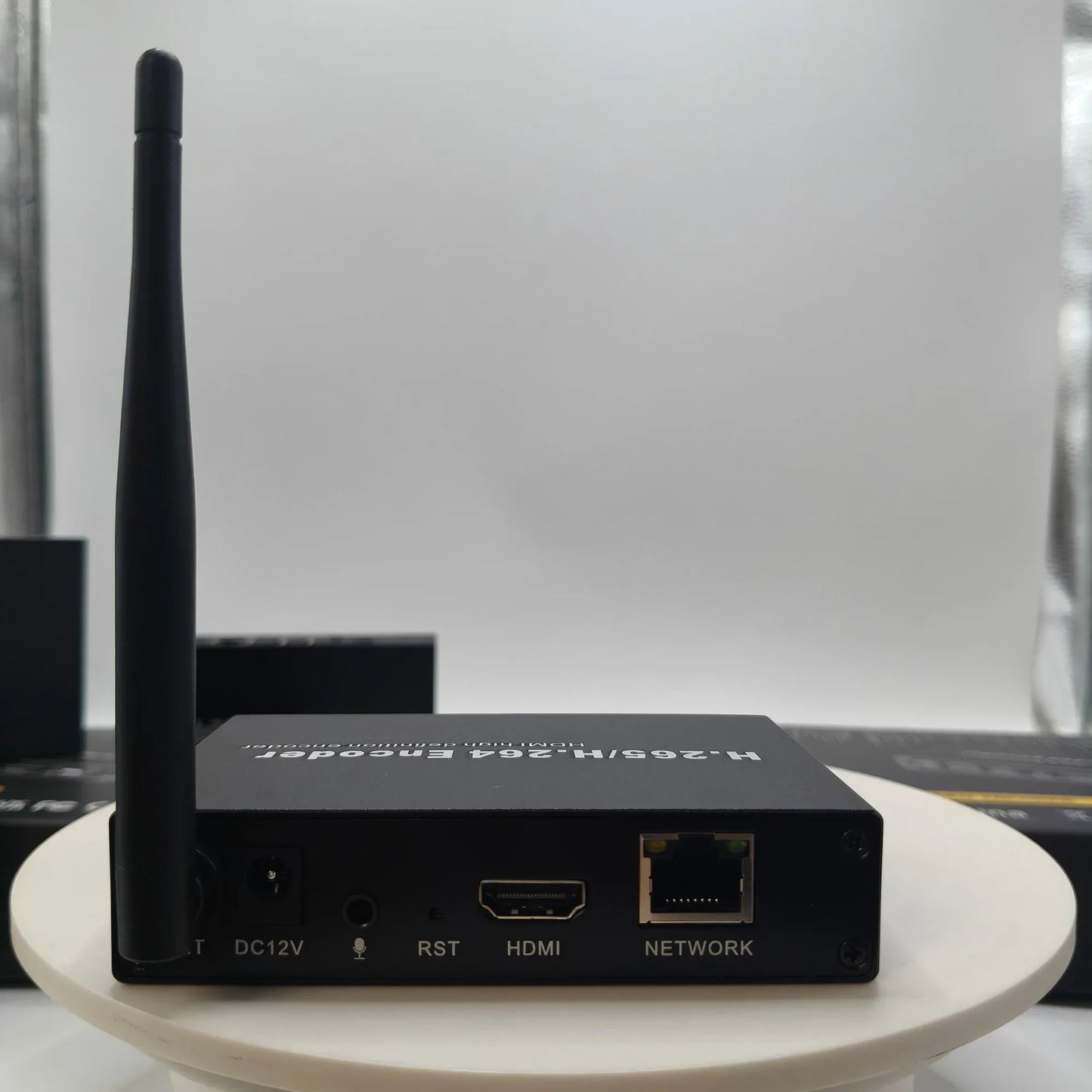 4K H.265 H.264 WiFi Video Encoder RTMP RTSP SRT HLS ONVIF