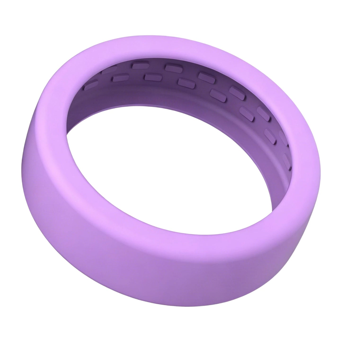 For Oura Ring 5 Scratch Proof Smart Rings Sleeve Multifunctional Shockproof Rings Bumper Covers for Daily Life Gym Workout Peaceful Pleasures Health and Wellness M Light Purple