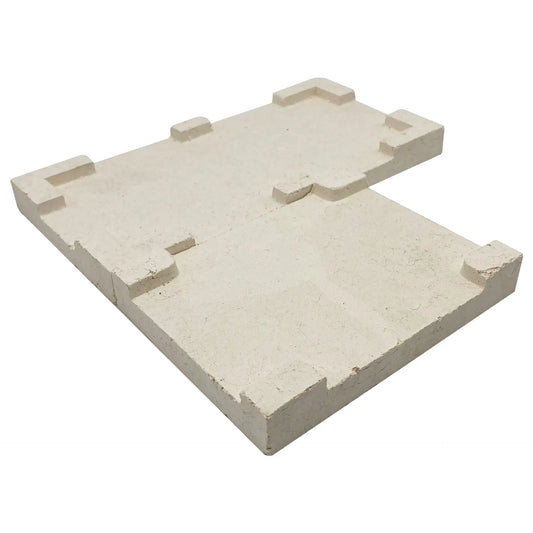 High Temperature Resistant Quartz Welding Plate Heat Insulation Brick for Gold Silver Copper Jewelry Making Tools Peaceful Pleasures Health and Wellness