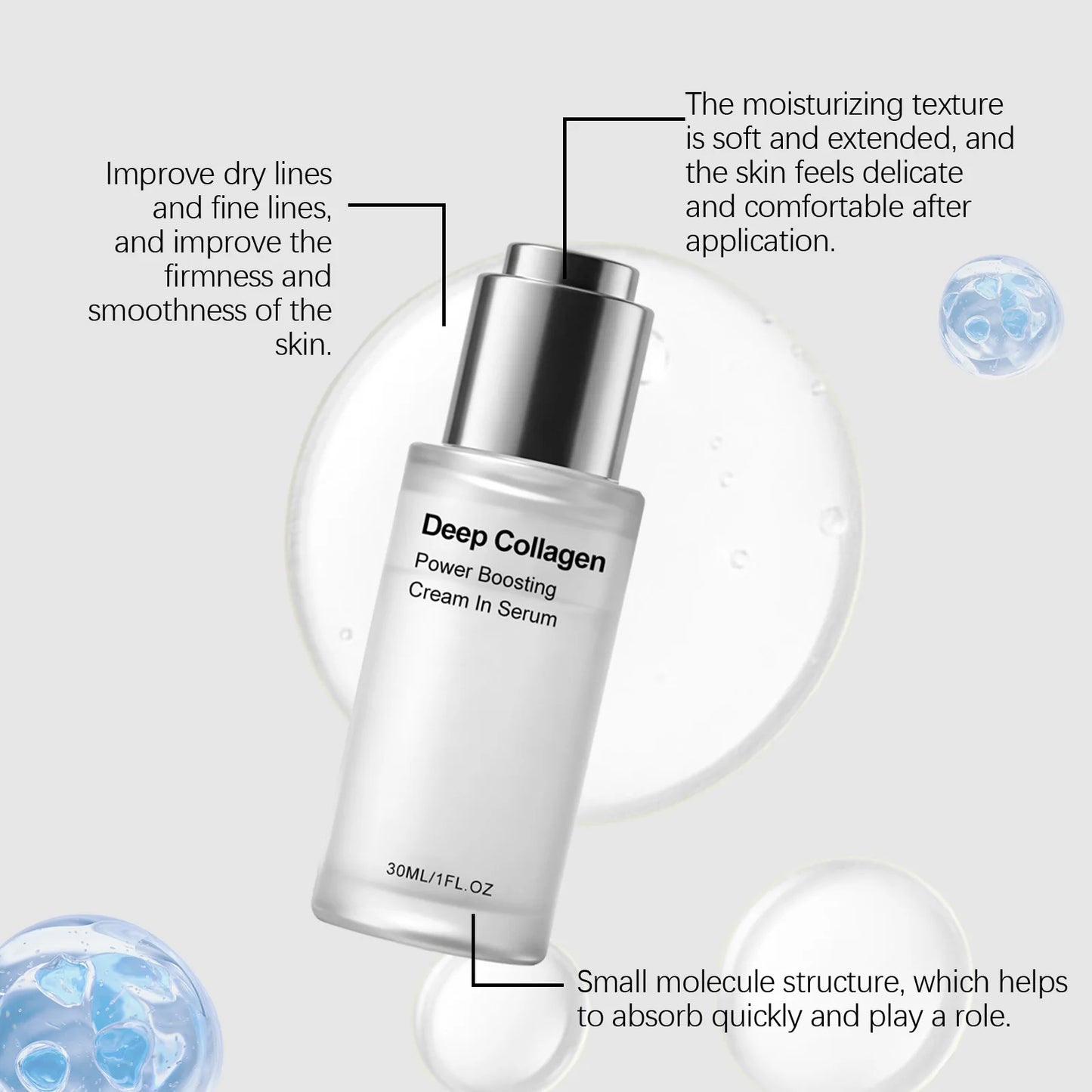 Hydrating Collagen Face Serum | Moisture, Elasticity & Glow