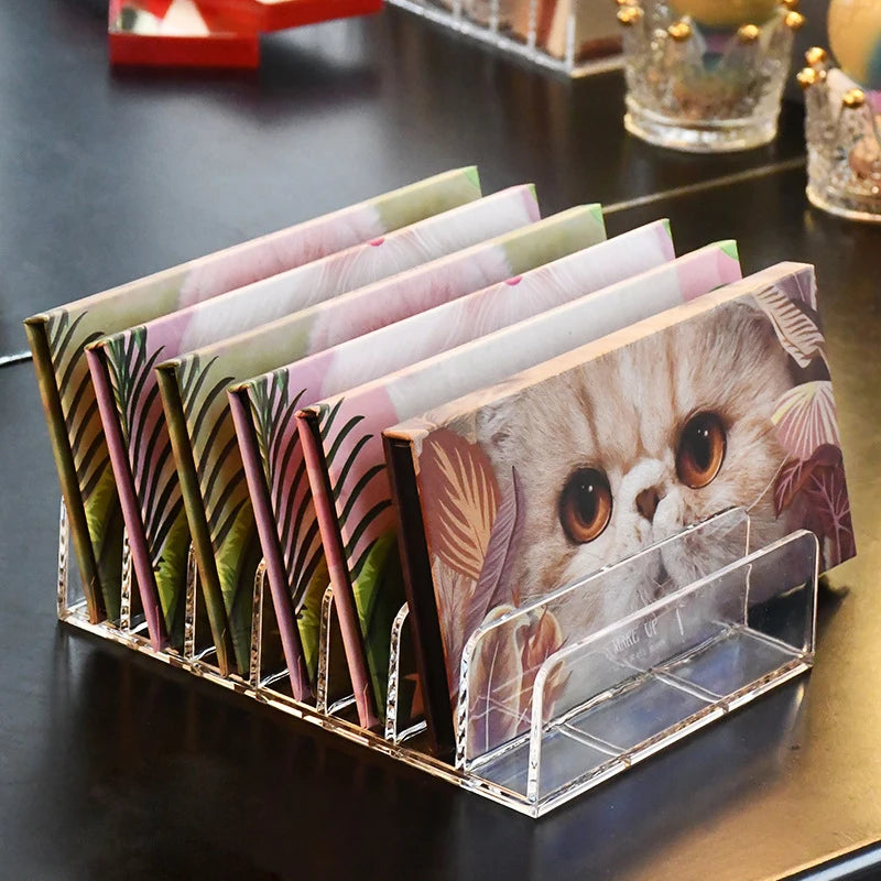 Acrylic Eyeshadow Palette Organizer | Clear Makeup Storage Tray