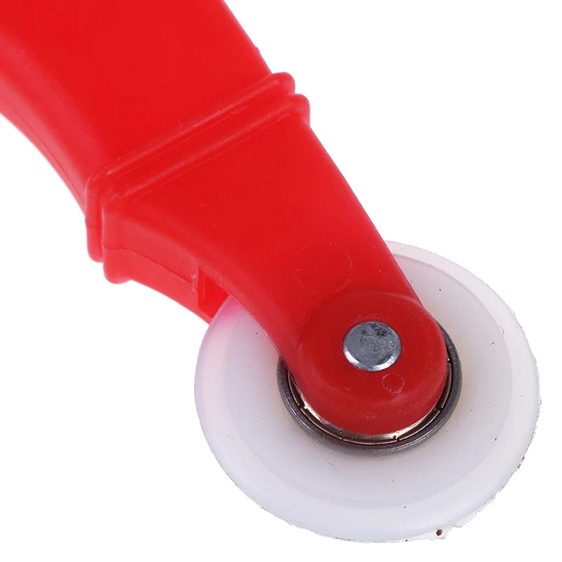 Red Nylon Handle Window Mesh Roller Window Install Tool DIY Screen Door Installation Hand Spline Roller Rolling Tool Peaceful Pleasures Health and Wellness