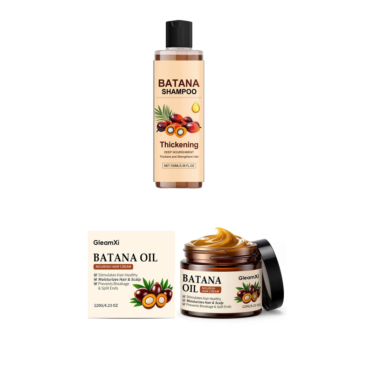 Batana Oil Shampoo – Hydrating, Volumizing & Oil Control
