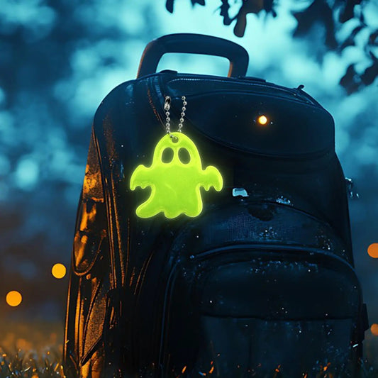 20-Pack Ghost Reflective Pendants | Backpack Safety Reflectors Safety Reflector Clips Peaceful Pleasures Health and Wellness