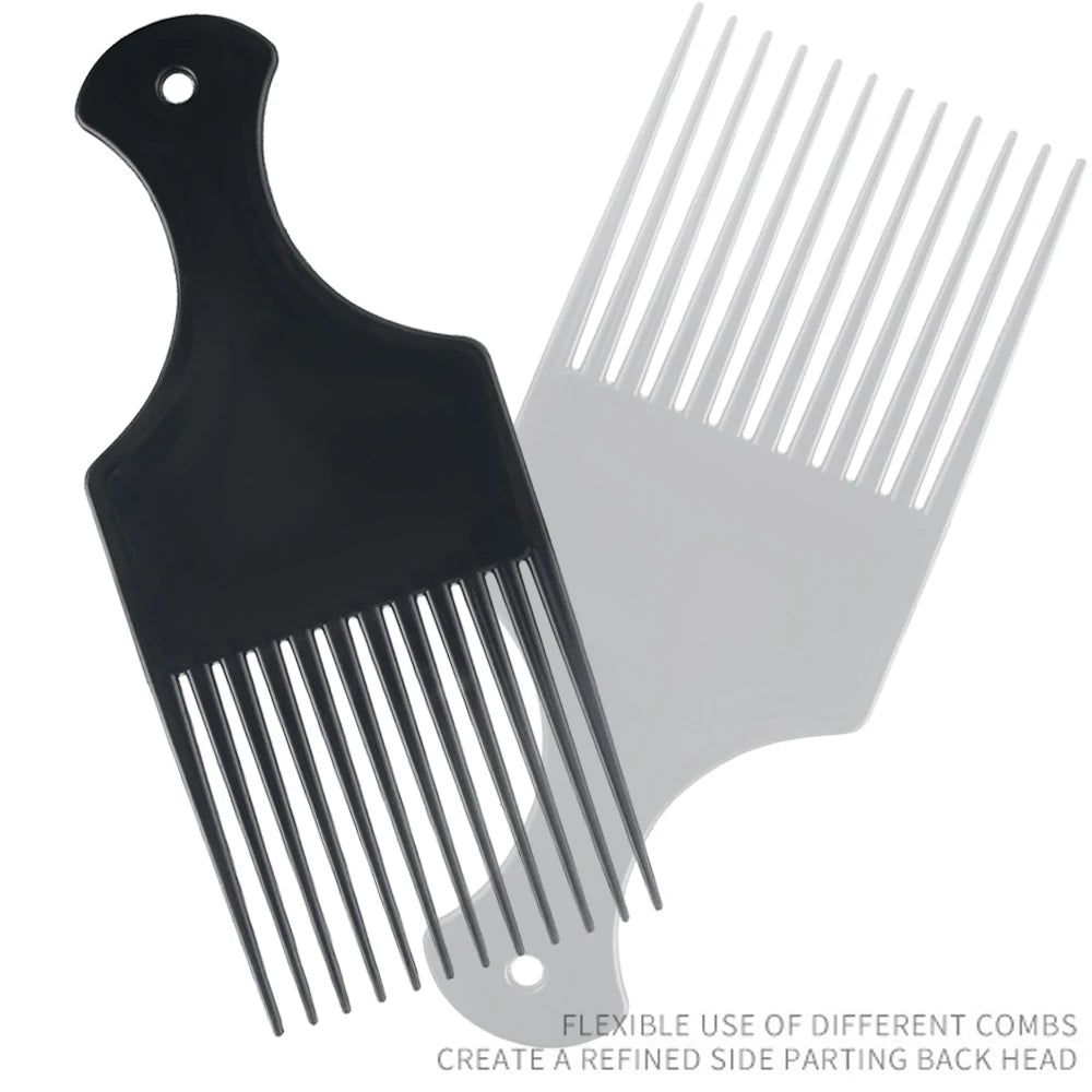 Afro Pick Wide Tooth Comb – Curly Kinky Natural Hair Detangler