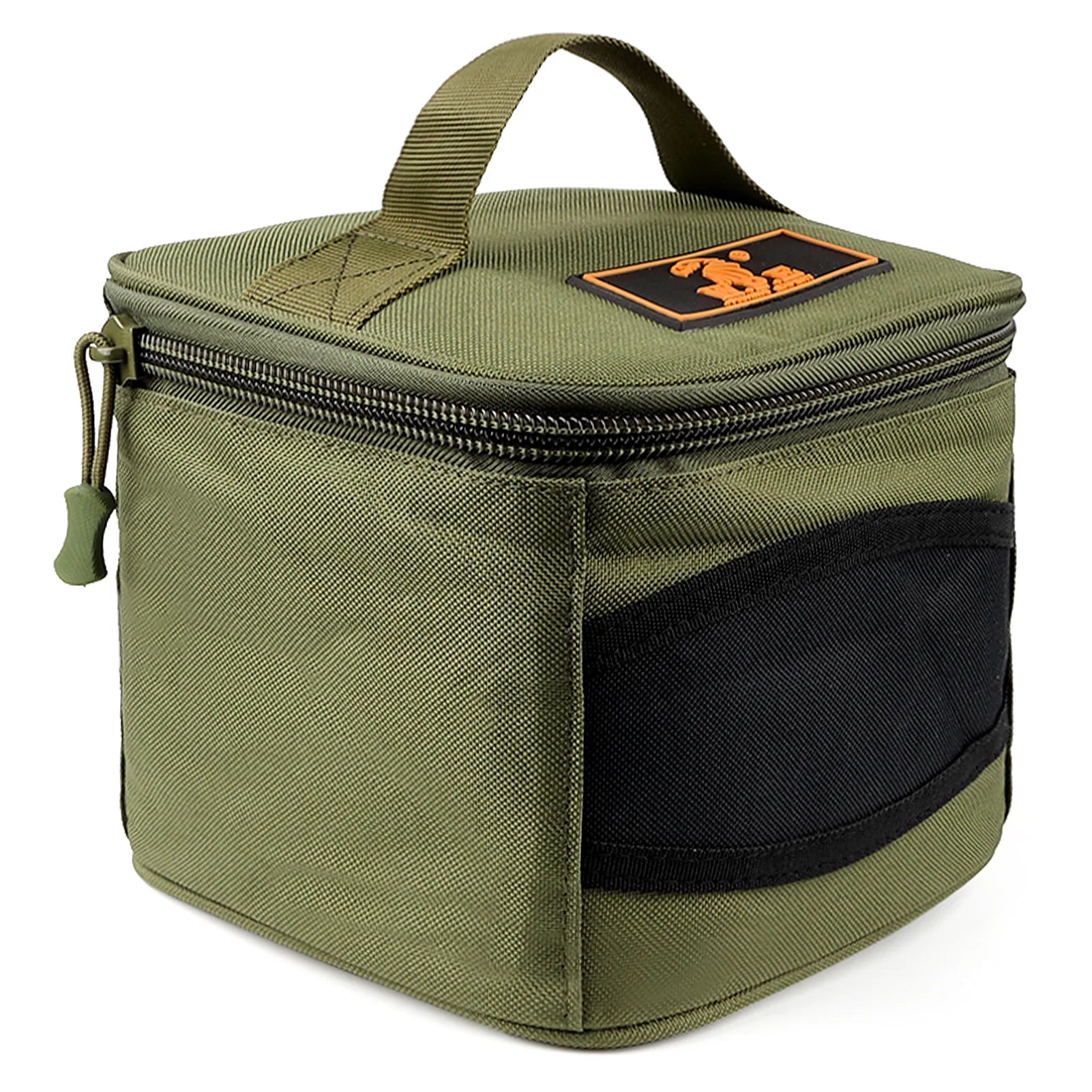 2026 Durable Oxford Fabric Reel Bag, Universal Portable Green Tackle Pouch Fit 500-10000 Series Fishing Reel Peaceful Pleasures Health and Wellness DY34