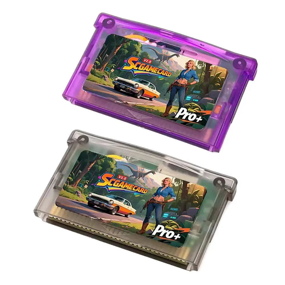 SCFW V1.5 Flash Cart 1000 Games GBA GBC GB NES + 8GB SD Card