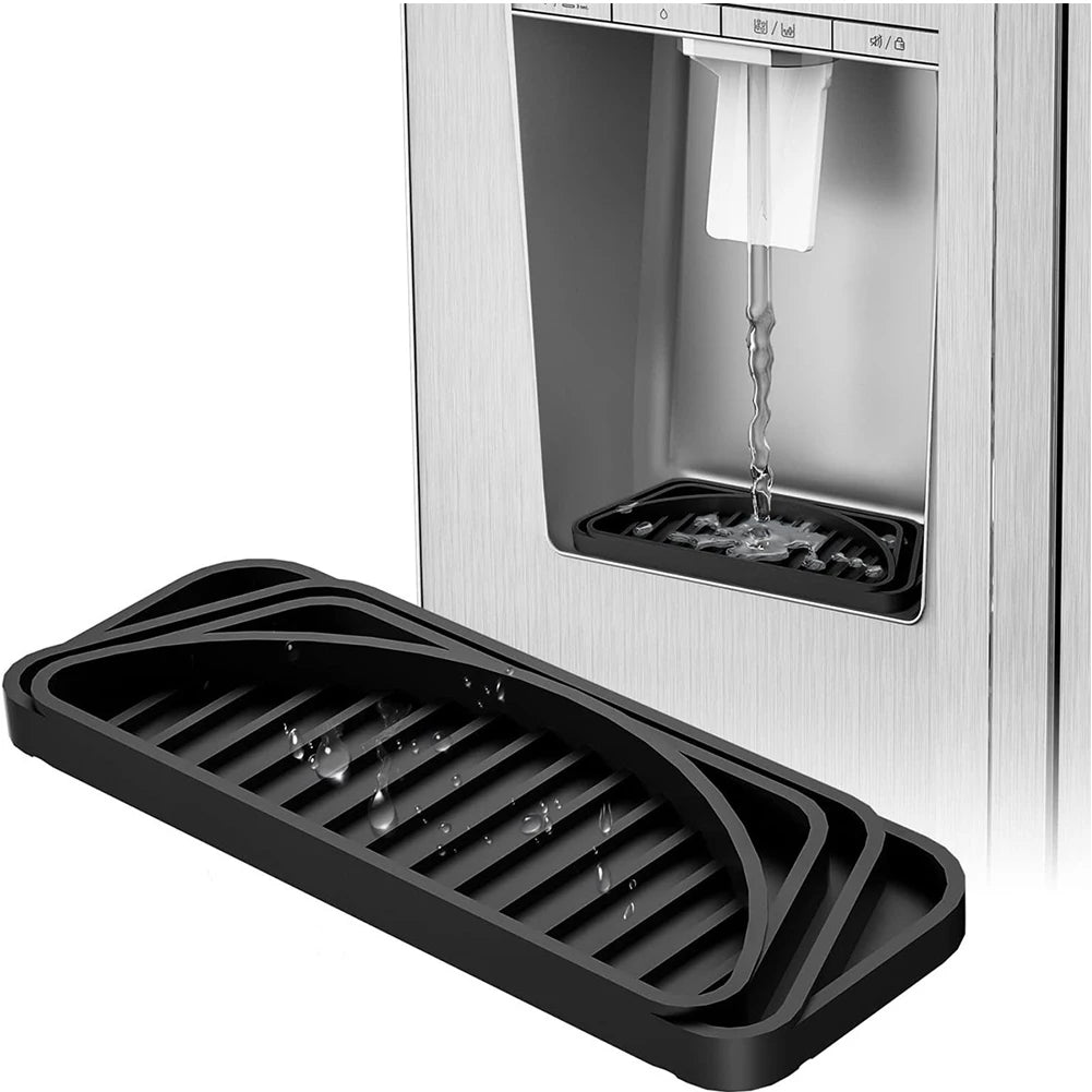 Kitchen Silicone Pad for Water Dispenser Refrigerator Coffee Machine Bar Counter Silicone Drain Pad Drip Tray Silicone Pad Peaceful Pleasures Health and Wellness