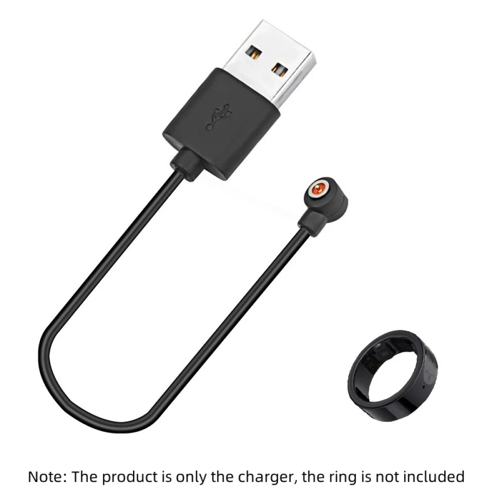 Magnetic Charging Cable For Smart Ring Round 4.0mm Charging Port High Efficiency Fast Charging Speed Peaceful Pleasures Health and Wellness