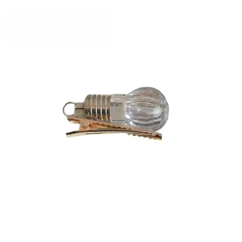 Light Bulb Hair Clip – Sparkling Festival & Concert Edge Clip