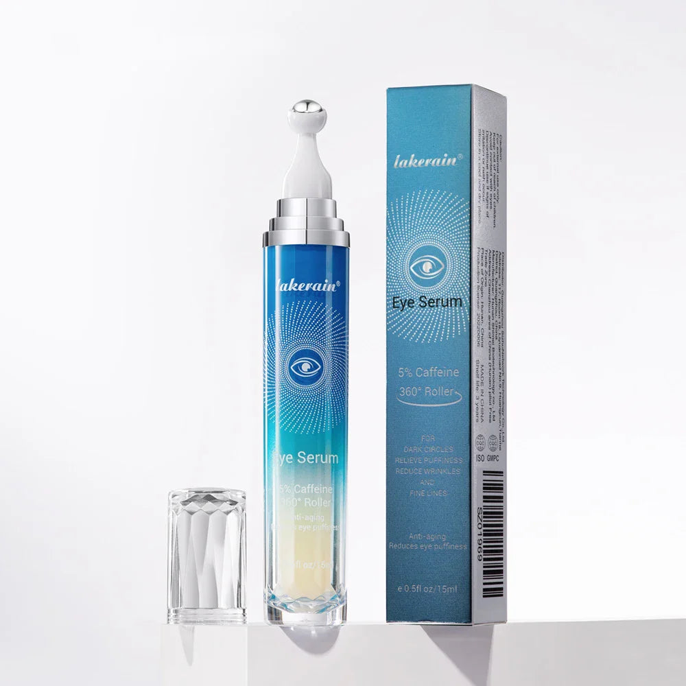5% Caffeine Eye Serum Roller Ball – Dark Circles & Fine Lines