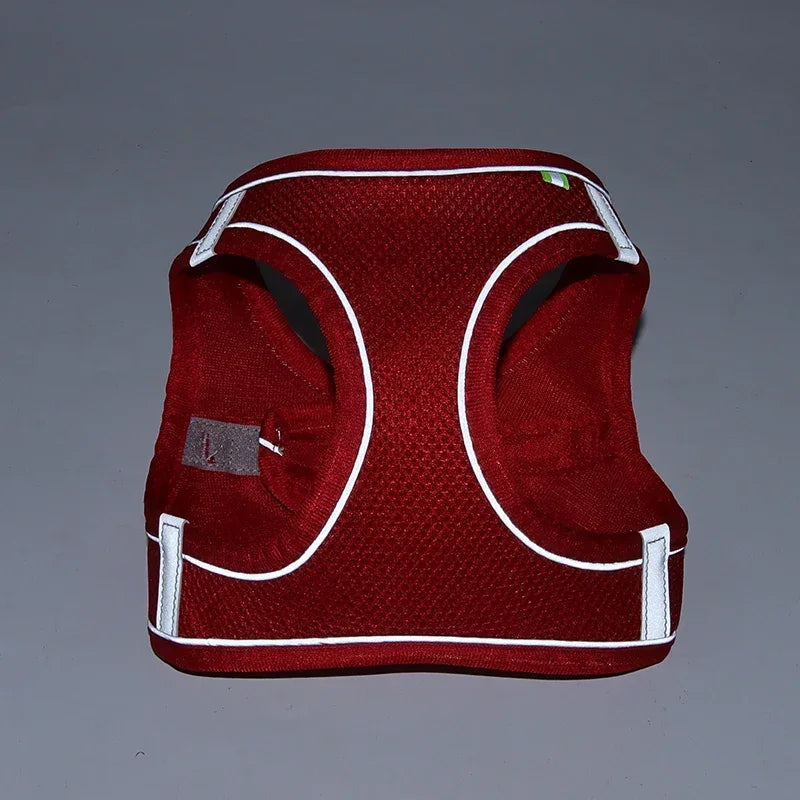 Puppy Harness Set Dog Accessories Adjustable Pet Vest Dogs French Bulldog Chihuahua Small Dog Collar Supplies Products Home Peaceful Pleasures Health and Wellness