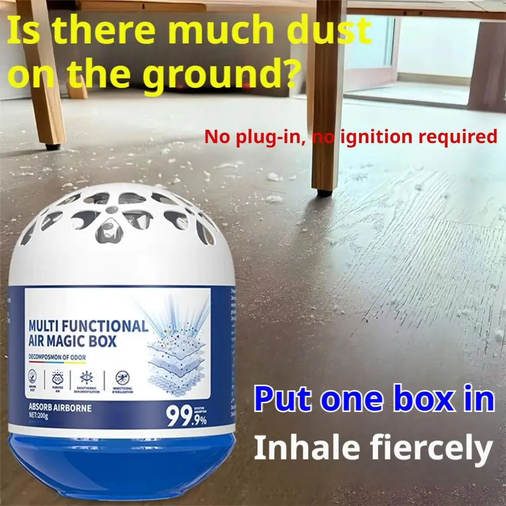 Air Magic Box Dust Collector for Indoor Air Purification Peaceful Pleasures Health and Wellness