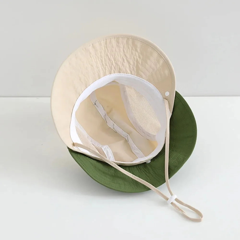Cartoon Sunshade Baby Beach Hat Cute Bear Rabbit Ears Boys Girls Sun Visor Cap Summer Outdoor Breathable Mesh Panama Hats Peaceful Pleasures Health and Wellness