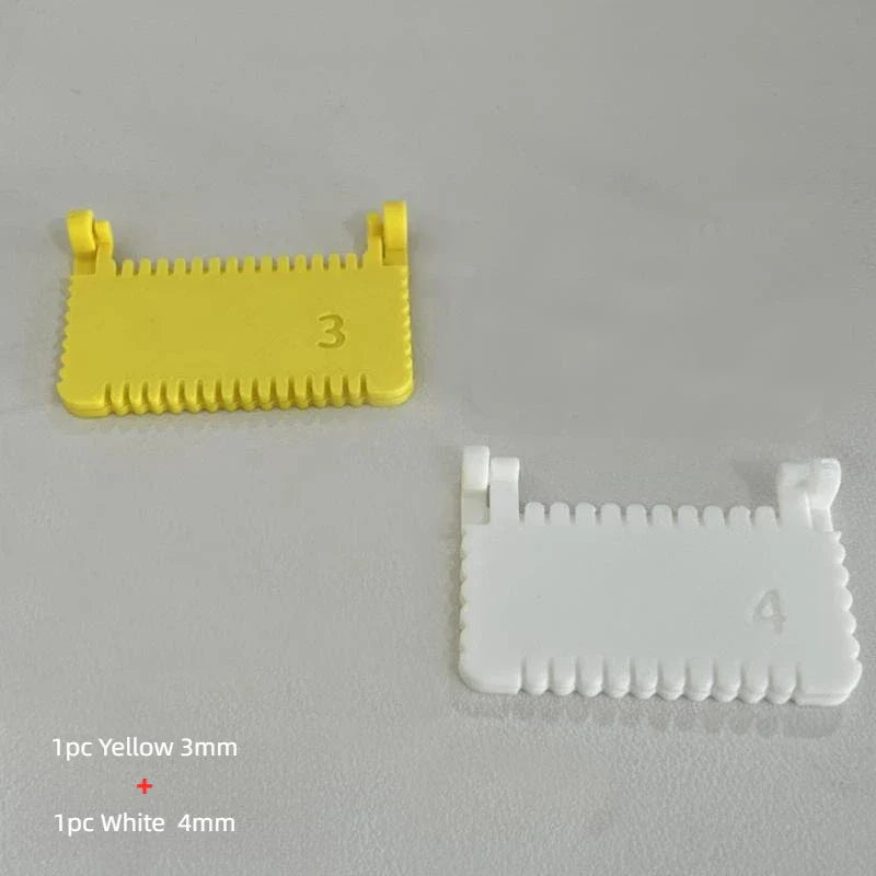 Clip-On Seam Guide & Needle Gauge for Sewing – 2-Pack