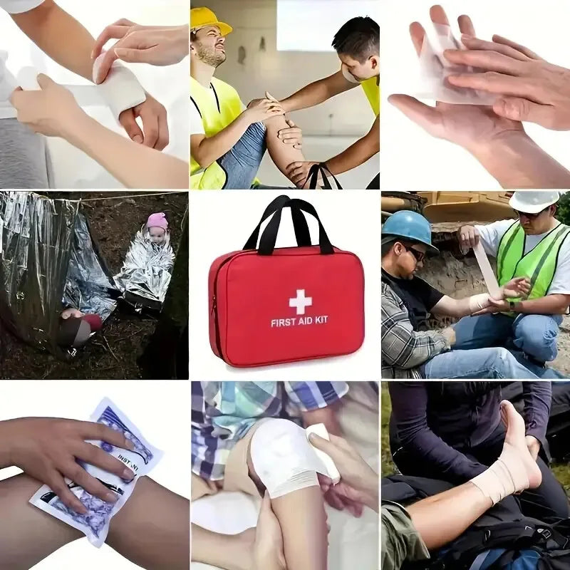 22-Piece First Aid Kit – Family Emergency Survival Kit