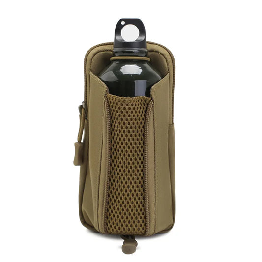 Tactical MOLLE Water Bottle Carrier Pouch | Hiking & Travel Tactical Bottle Carrier Peaceful Pleasures Health and Wellness