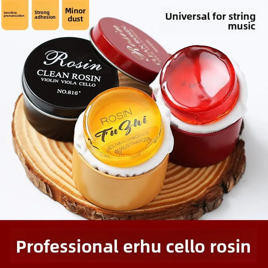 Fuzhi Professional Rosin Erhu Violin Cello Dust-free High-grade Peaceful Pleasures Health and Wellness