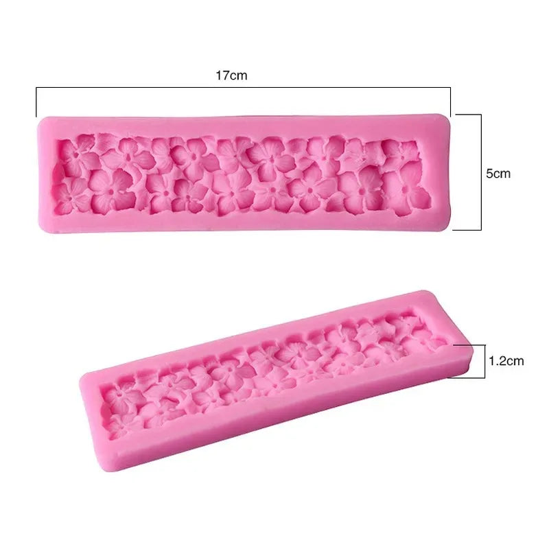 Creative 3D Flower Cake Silicone Mold Useful Resin Suitable Children