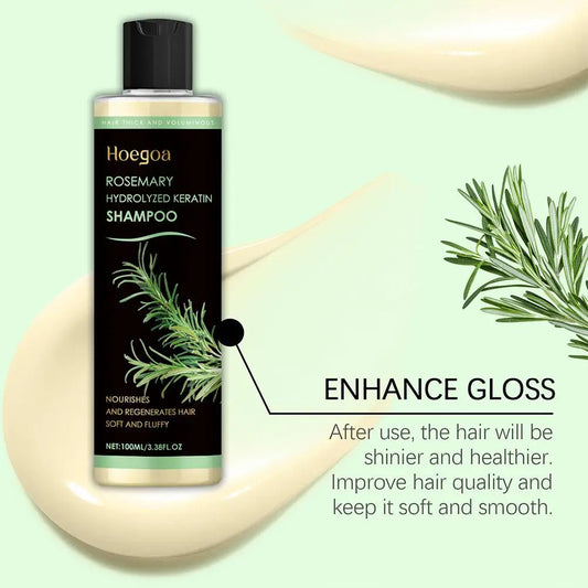 Rosemary & Keratin Hair Serum 100ml | Smooth, Shiny Hair Hair Serum Peaceful Pleasures Health and Wellness