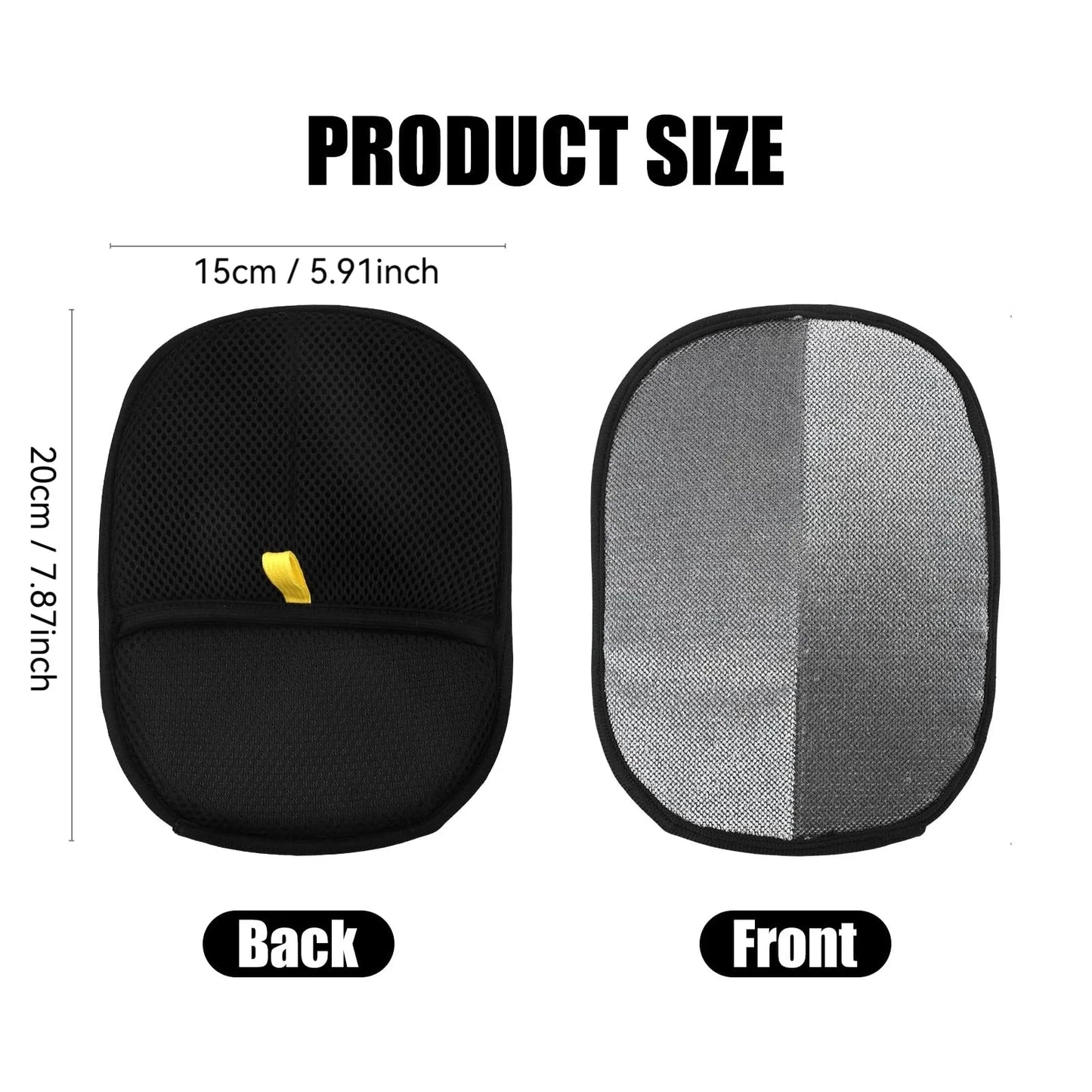 Double-Sided Pet Hair Removal Gloves – Reusable Grooming