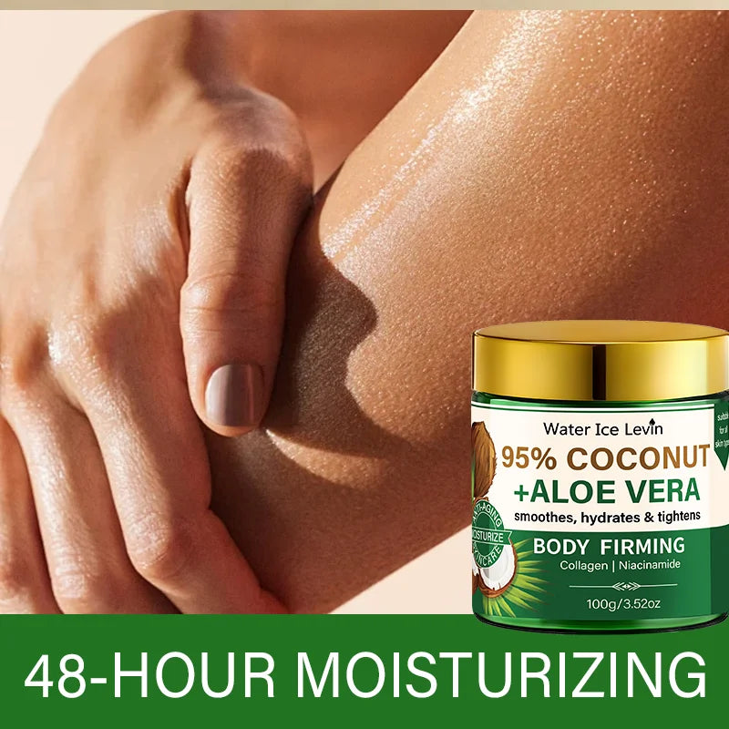Coconut Aloe Vera Body Moisturizer – Collagen & Niacinamide