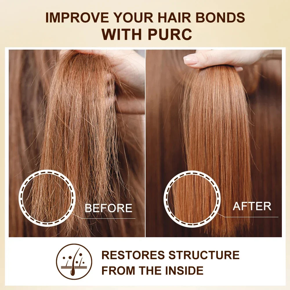 PURC Hair Mask & Argan Oil Set – Keratin Smoothing Treatment