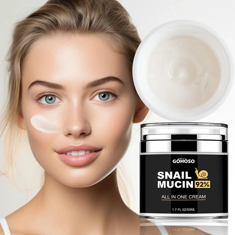 ENVISHA Snail Mucus Face Cream – Firming & Anti-Aging Moisturizer Peaceful Pleasures Health and Wellness