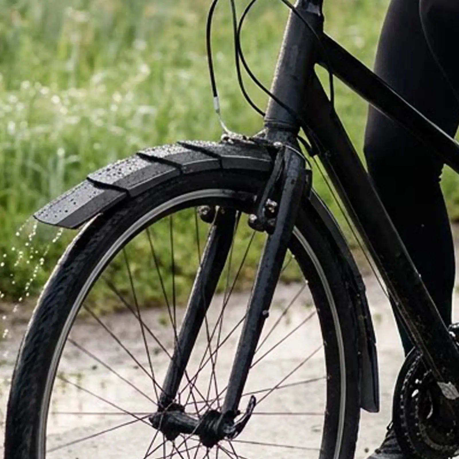 Quick Release Extendable Bicycle Mudguard Front Rear Bike Fenders For Mountain Road Bike Urban Commuting Travel Peaceful Pleasures Health and Wellness