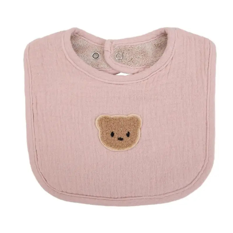 Soft Cotton Baby Bib | Feeding, Drooling & Teething Protection
