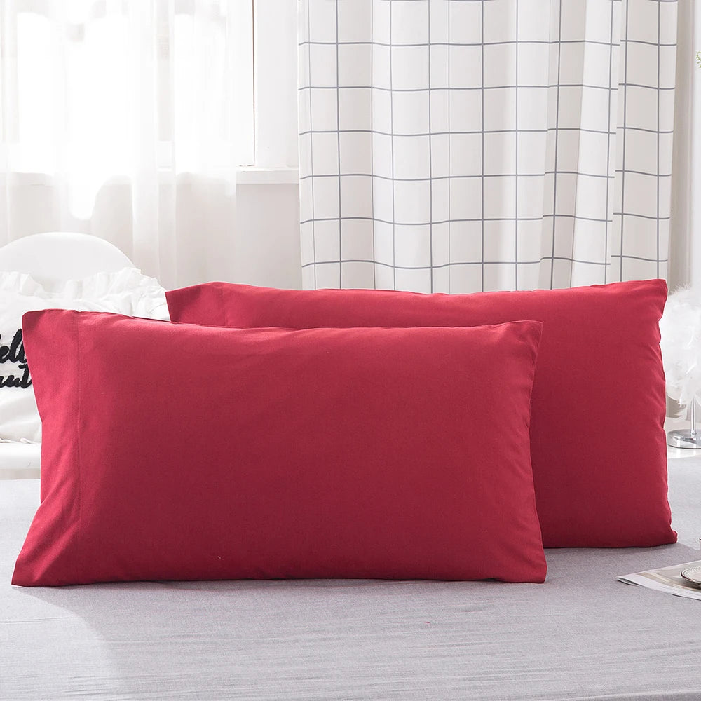 Battilo 2-Pack Microfiber Pillowcases Queen & King | Soft