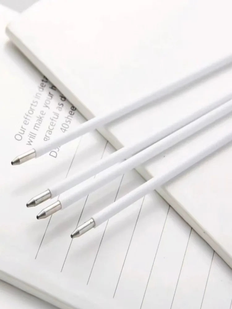Transforming pen decompression automatic fun stationery squid strange press type ballpoint pen neutral pen Peaceful Pleasures Health and Wellness Black refill 10pcs