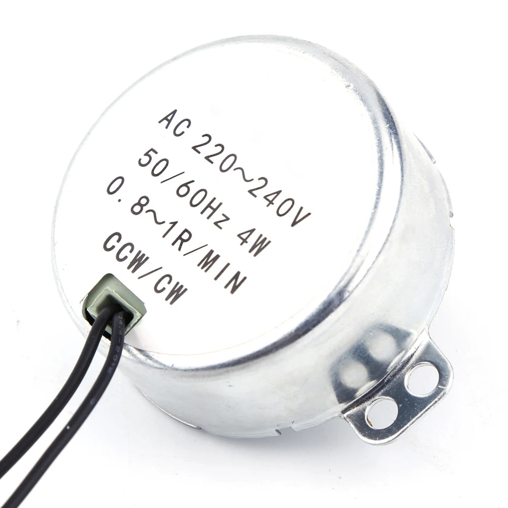 AC 220-240V 4W 50 60Hz Synchronous Motor Geared CW CCW