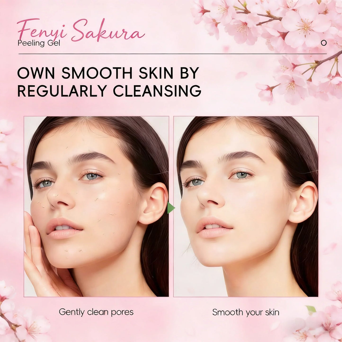 FENYI Sakura Exfoliating Gel – Pore Cleanse & Brighten 60g